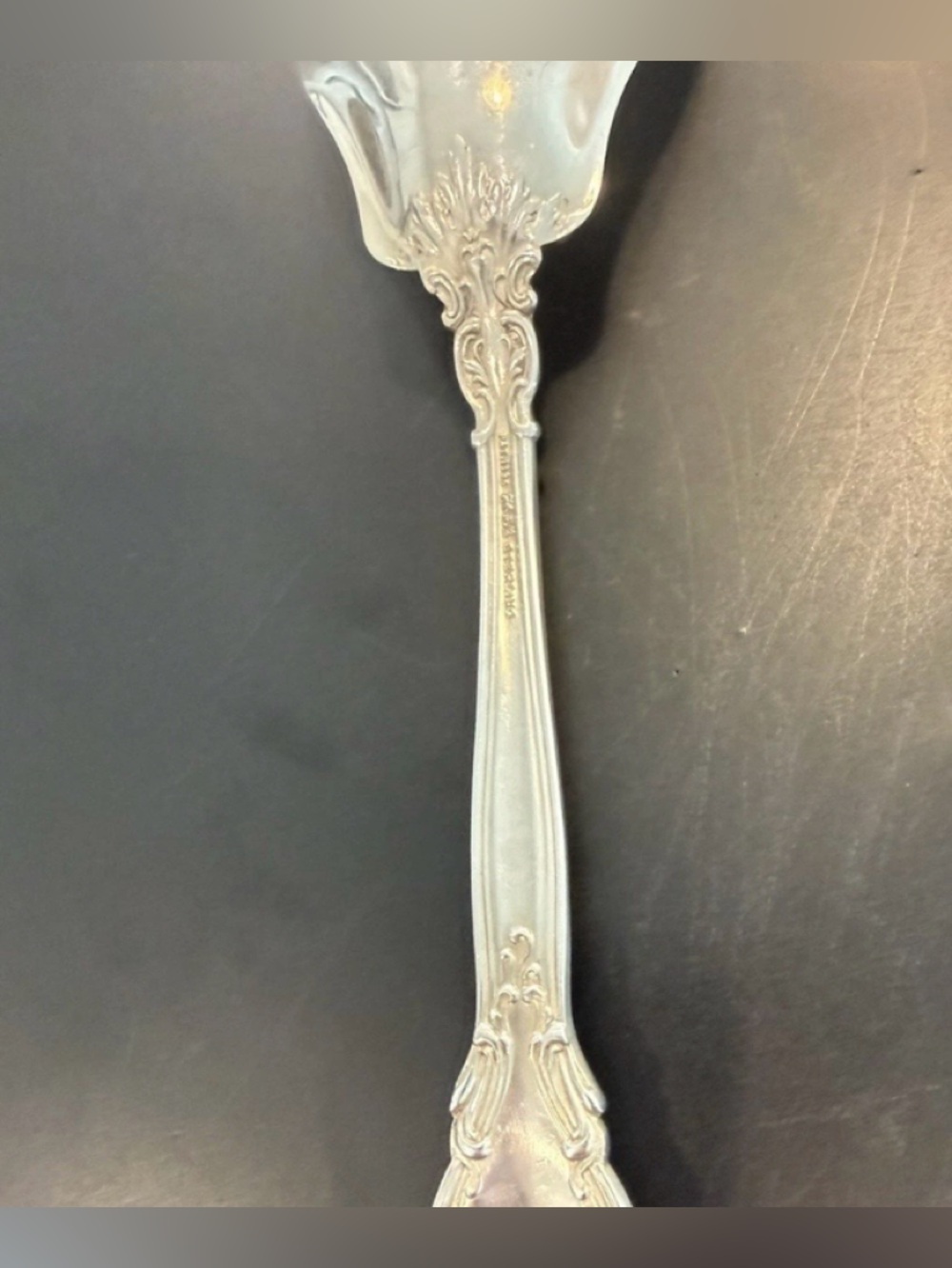Chantilly by Gotham Antique Collect 1895 Sterling Silver casserole Spoon Piece - Picture 8 of 12